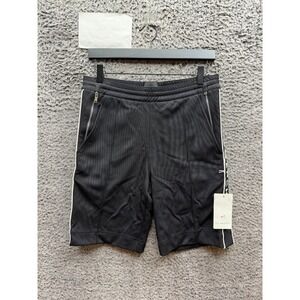 NWT Givenchy Logo Band Drawstring Designer Track Shorts Black Mens Size XS